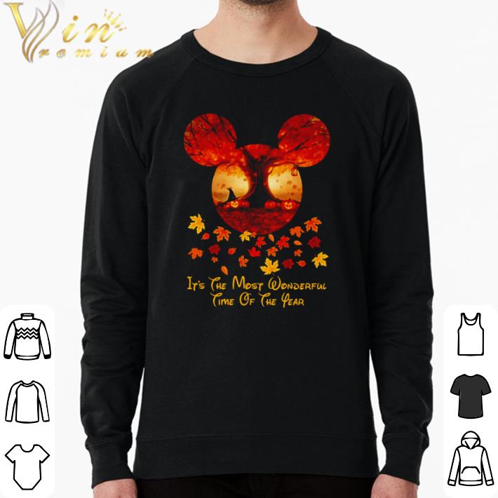 60a4bc83 official mickey mouse it s the most wonderful time of the year shirt 4 - Official Mickey mouse it’s the most wonderful time of the year shirt