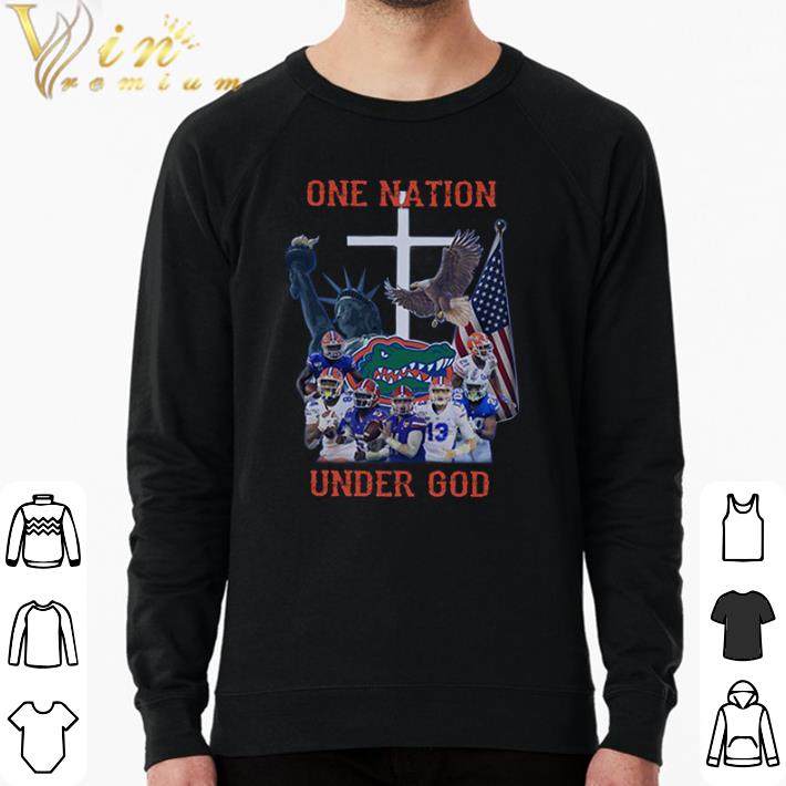 62bf2977 pretty florida gators one nation under god shirt 4 - Pretty Florida Gators one nation under god shirt