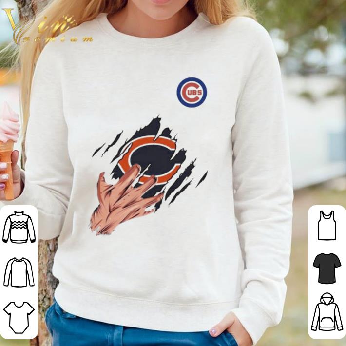6c31135c pretty scratch chicago bear and chicago cubs shirt 4 - Pretty Scratch chicago bear and chicago cubs shirt