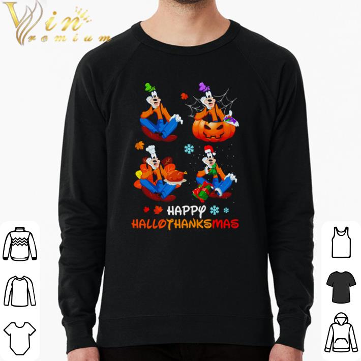 7f8b8061 premium goofy happy hallothanksmas shirt 4 - Premium Goofy happy HalloThanksMas shirt