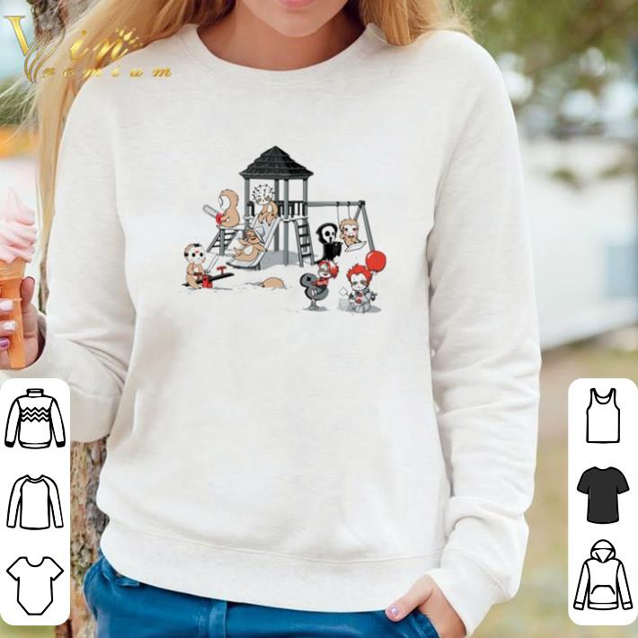 86540ba8 hot sloth horror movie characters halloween shirt 4 - Hot Sloth Horror movie characters Halloween shirt