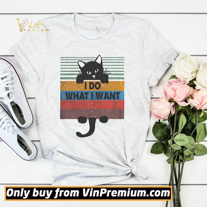 8b4d7e29 pretty i do what i want black cat vintage retro shirt 4 - Pretty I Do What I Want Black Cat Vintage Retro shirt