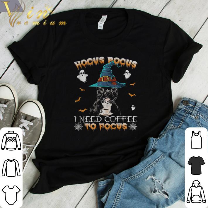 Hot Dog hocus pocus i need coffee to focus halloween shirt