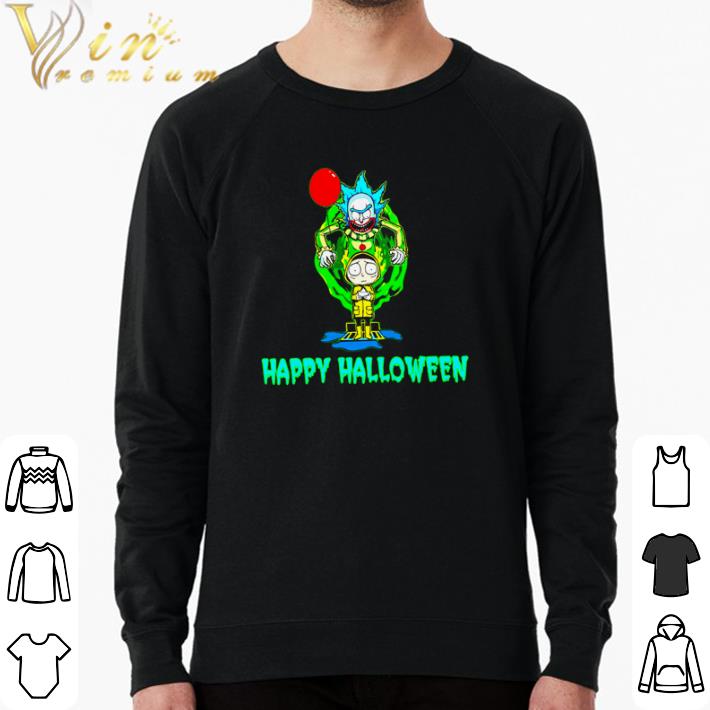 Top Pennywise Rick Sanchez and Morty Happy Halloween shirt 92ddcd3a top pennywise rick sanchez and morty happy halloween shirt 4 - Top Pennywise Rick Sanchez and Morty Happy Halloween shirt