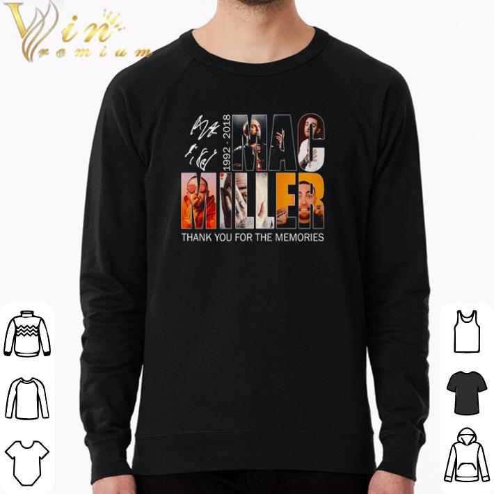 Nice Mac Miller 1992 2018 signature thank you for the memories shirt b5a99bcb nice mac miller 1992 2018 signature thank you for the memories shirt 4 - Nice Mac Miller 1992 2018 signature thank you for the memories shirt