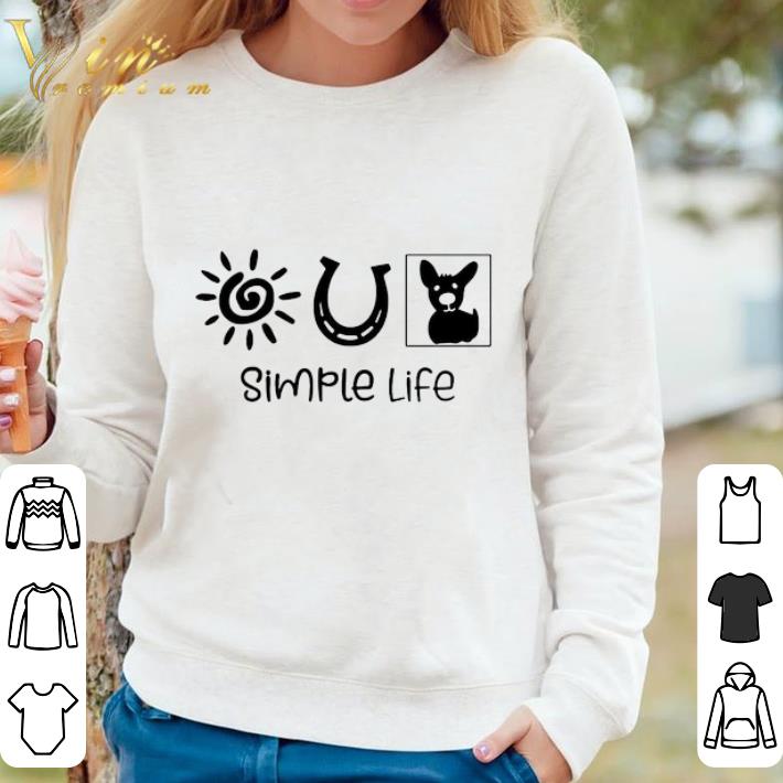 Original Sun Horseshoe Dog simple life shirt bcae3d44 original sun horseshoe dog simple life shirt 4 - Original Sun Horseshoe Dog simple life shirt