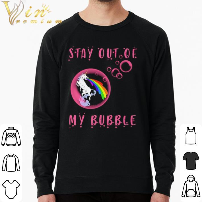 bcb42c2b top stay out of my bubble unicorn lgbt shirt 4 - Top stay out of my bubble unicorn lgbt shirt