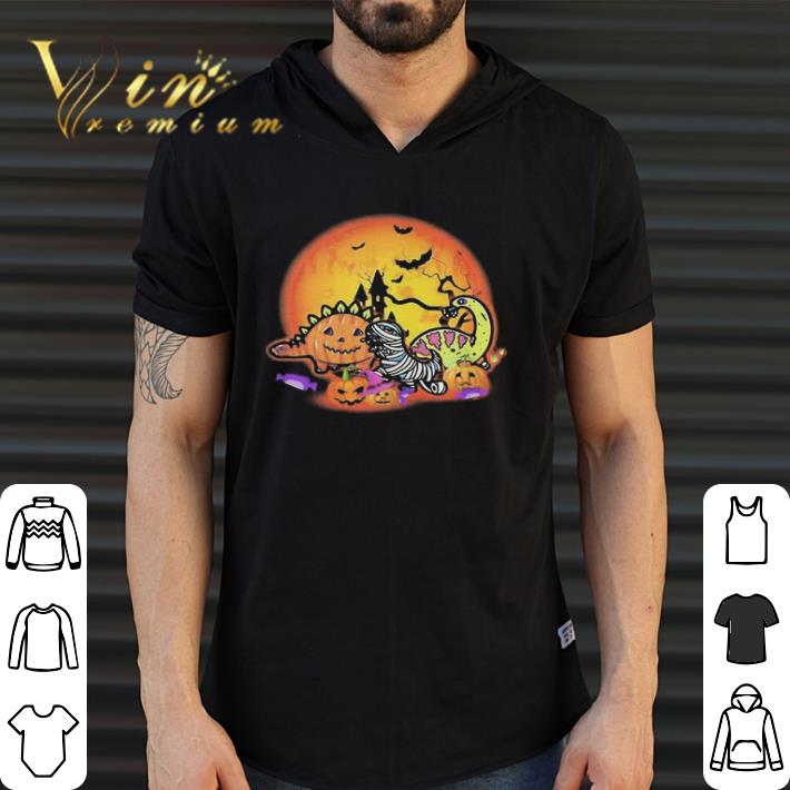 Hot Halloween Dinosaur Pumpkin shirt