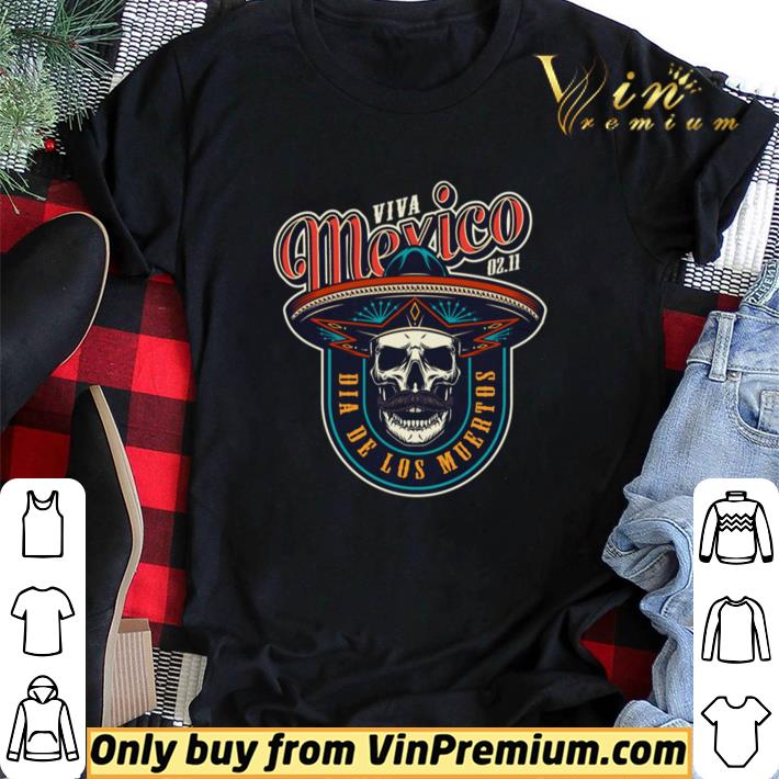 Official Dia De Los Muertos Day Of The Dead Mexican Holiday Vintage shirt
