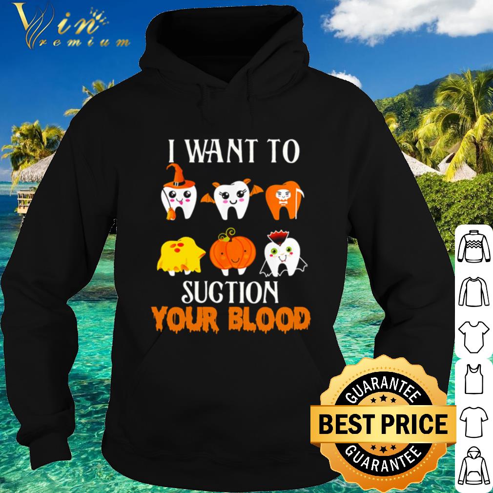15ded718 top teeth pumpkin i want to suction your blood shirt 4 - Top Teeth Pumpkin i want to suction your blood shirt