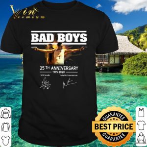 Top Bad Boys 25th Anniversary 1995 2020 Will Smith And Martin Lawrence shirt