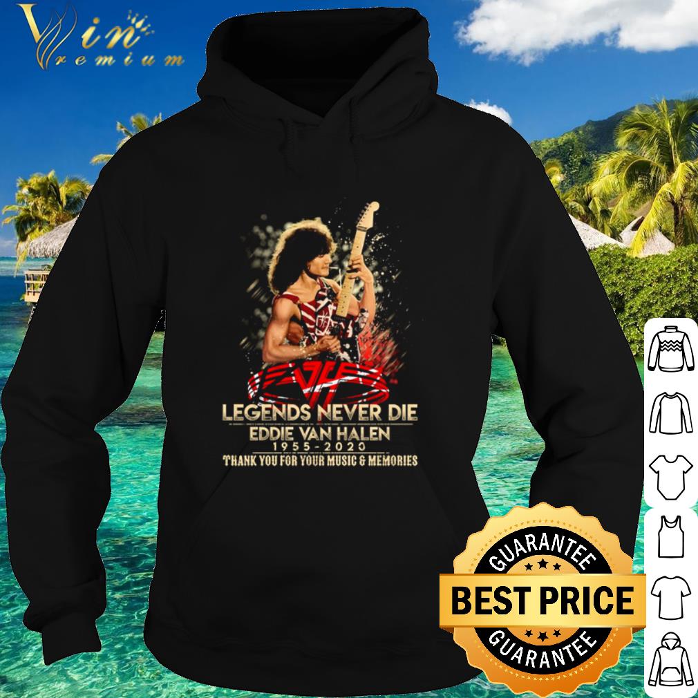 5b68e0dc best legends never die eddie van halen 1955 2020 thank you for you shirt 4 - Best Legends never die Eddie Van Halen 1955 2020 thank you for you shirt