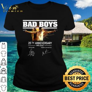 Top Bad Boys 25th Anniversary 1995 2020 Will Smith And Martin Lawrence shirt