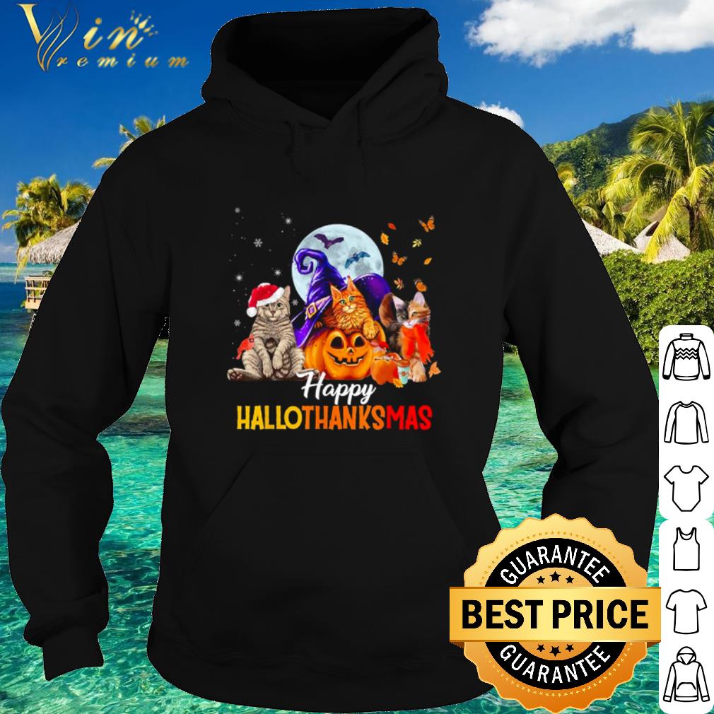 Top Halloween Three cats pumpkin happy hallothanksmas shirt 975c2fc0 top halloween three cats pumpkin happy hallothanksmas shirt 4 - Top Halloween Three cats pumpkin happy hallothanksmas shirt