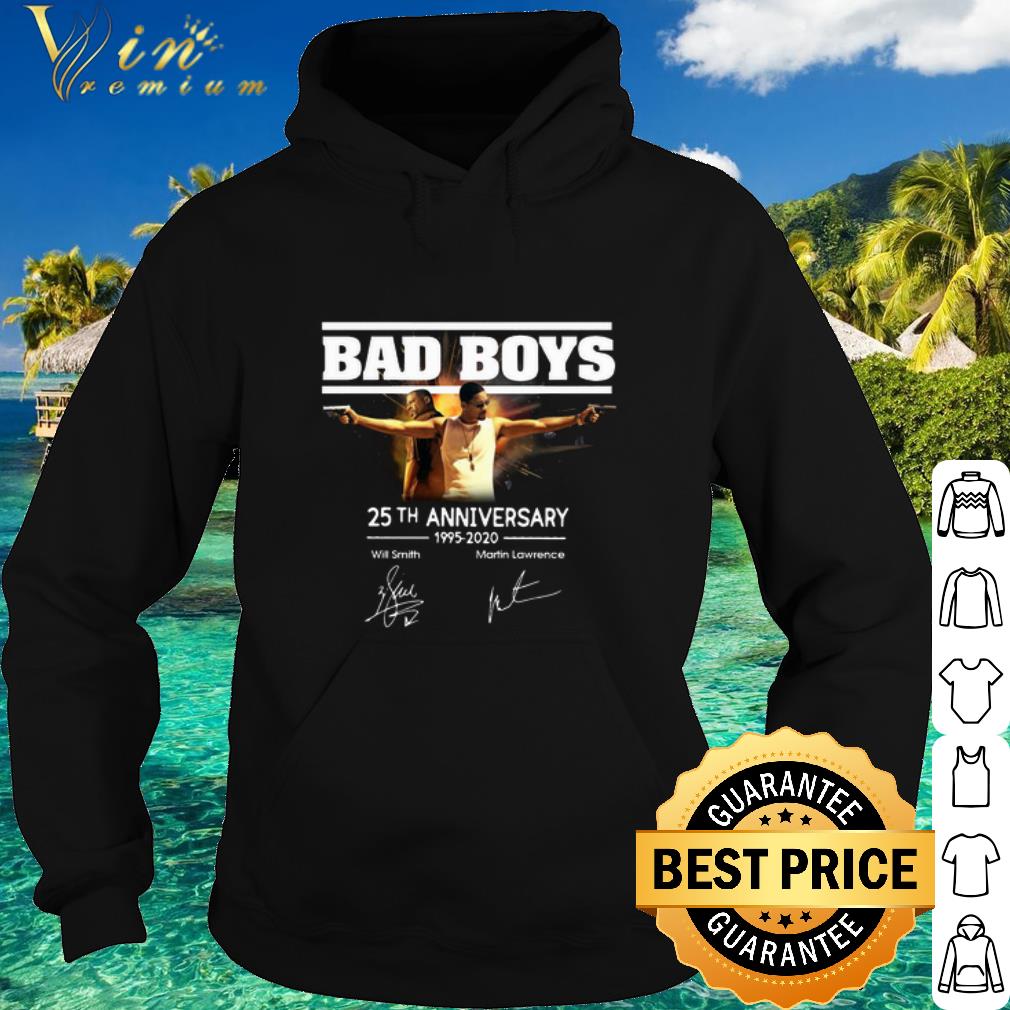 98516e0b top bad boys 25th anniversary 1995 2020 will smith and martin lawrence shirt 4 - Top Bad Boys 25th Anniversary 1995 2020 Will Smith And Martin Lawrence shirt