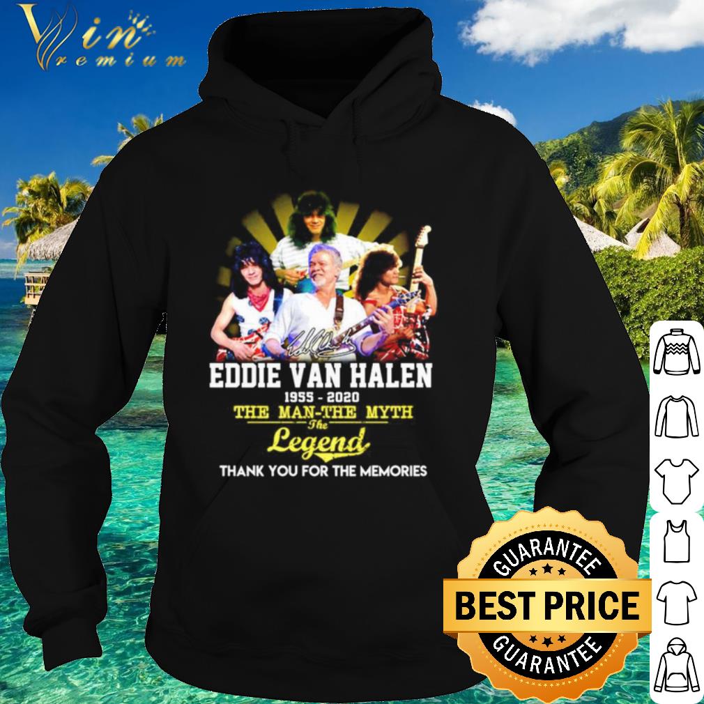 c1eddabf best eddie van halen 1955 2020 the man the myth the legend thank you for the memories shirt 4 - Best Eddie Van Halen 1955 2020 the man the myth the legend thank you for the memories shirt