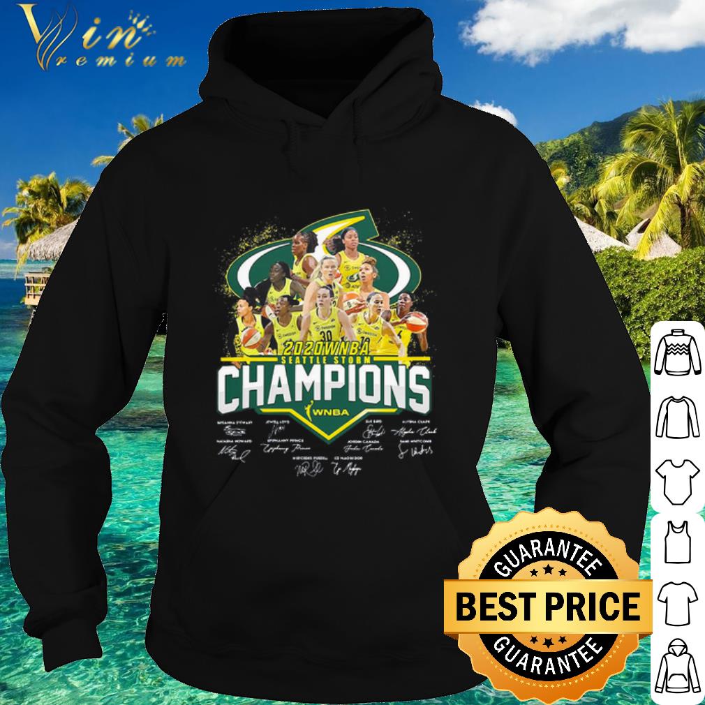 e3280afb official 2020 wnba seattle storm champion signatures shirt 4 - Official 2020 WNBA Seattle Storm Champion signatures shirt