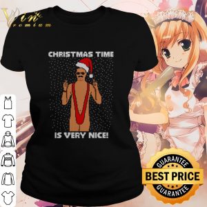 Premium Borat Sagdiyev Hat Christmas time is very nice shirt 1