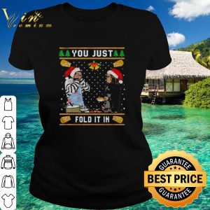 Premium Schitts Creek you just fold it in Christmas shirt 1