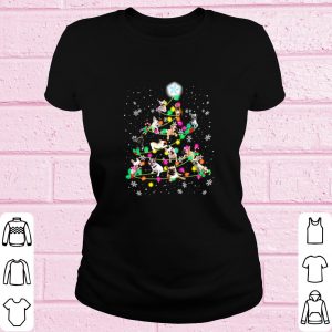 Top Frenchie as Christmas tree shirt 1