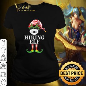 Pretty Hiking Elf Pajama Face Mask Christmas shirt 1