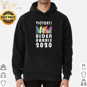 LGBT hand Victory Biden Harris 2020 shirt 2