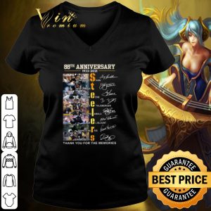 Pretty Anniversary 1933 2021 Steeiers signature Terry Bradshaw Jack Lambert shirt 2
