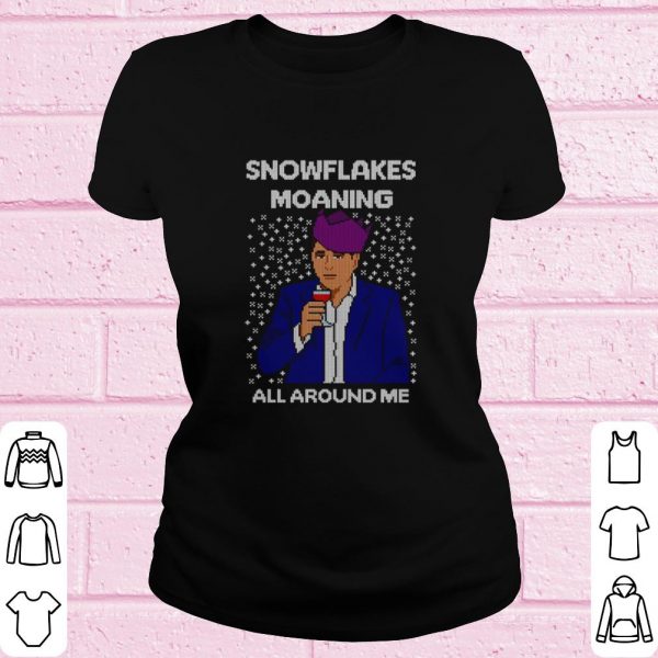 Official Piers Morgan snowflakes moaning all around me Christmas shirt