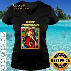 Top Santa Jerry Garcia Christmas shirt 2