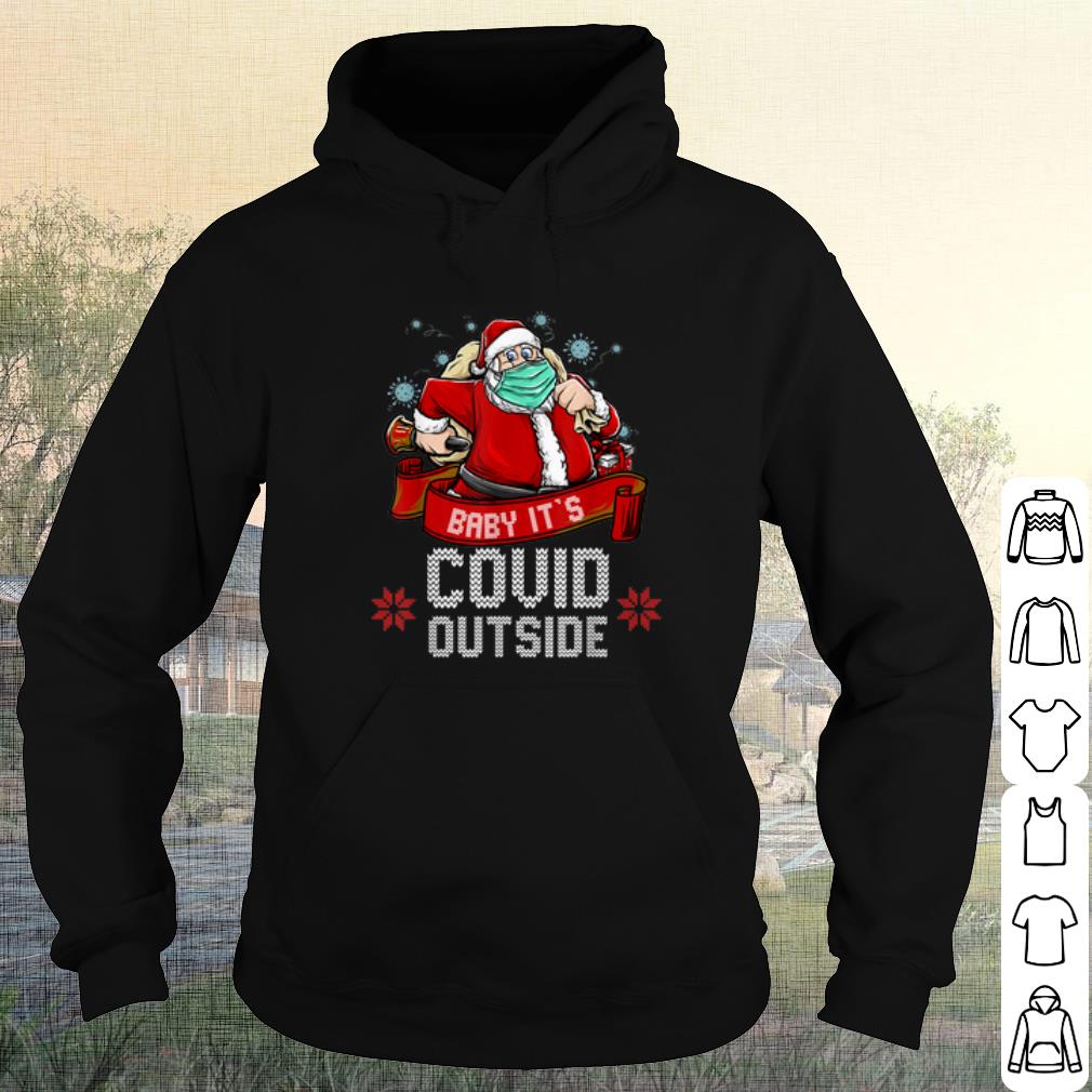 Nice Santa Claus face mask Baby it's covid outside Christmas shirt 1fd3a43f nice santa claus face mask baby it s covid outside christmas shirt 4 - Nice Santa Claus face mask Baby it's covid outside Christmas shirt