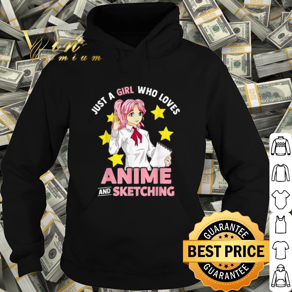 Pretty Just A Girl Who Loves Anime and Sketching shirt 21bfb06a pretty just a girl who loves anime and sketching shirt 4 - Pretty Just A Girl Who Loves Anime and Sketching shirt