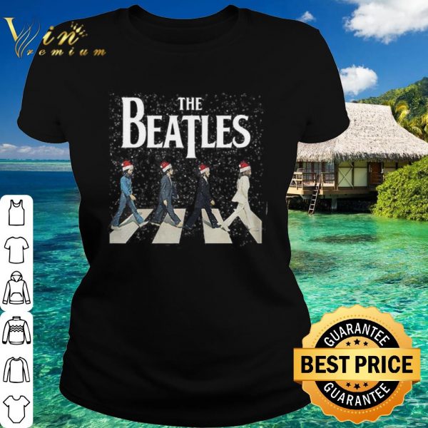 Cool The Beatles abbey road Christmas shirt