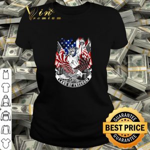 Best Liberty eagle American flag land of freedom shirt 1