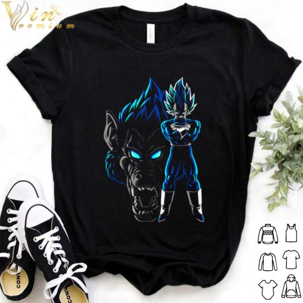 Cool Dragon Ball Z Vegeta Oozaru Vegeta blue shirt