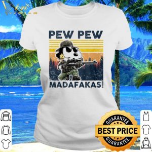 Best Snoopy pew pew madafakas vintage shirt 2