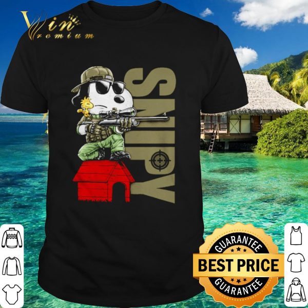 Cool Snoopy And Woodstock Snipers Snipy shirt