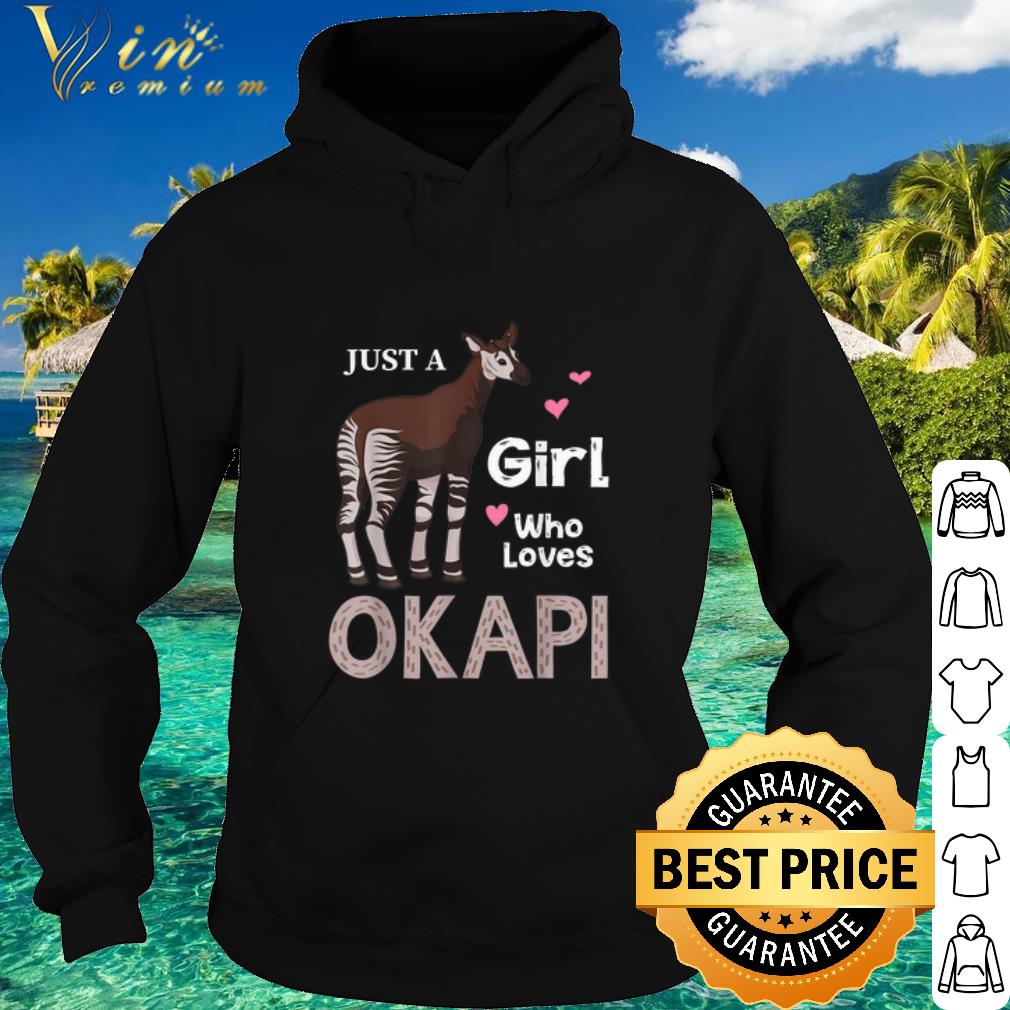 3cf964da top just a girl who loves okapi shirt 4 - Top Just A Girl Who Loves Okapi shirt
