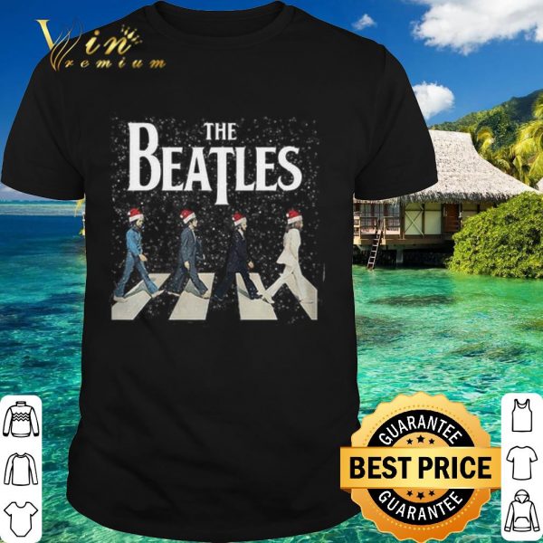 Cool The Beatles abbey road Christmas shirt