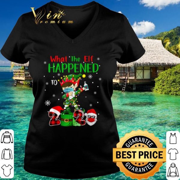Original Elf Dabbing What the Elf happened to christmas 2020 shirt