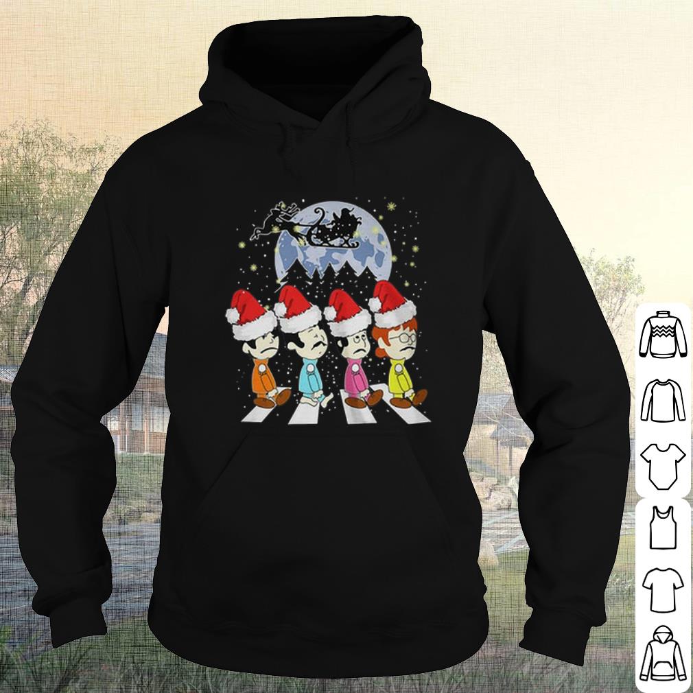 4968c09b original the beatles abbey road hat santa claus christmas shirt 4 - Original The Beatles Abbey Road Hat Santa Claus Christmas shirt