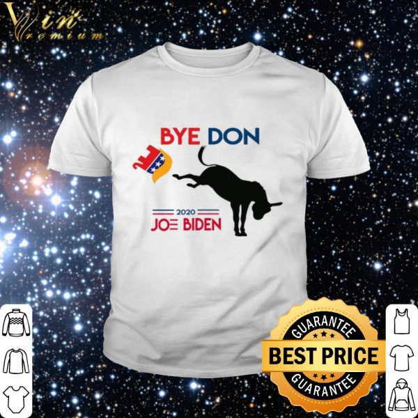 Official Bye don Trump welcome Joe Biden shirt