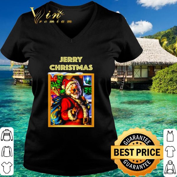 Cool Santa Jerry Garcia Christmas shirt