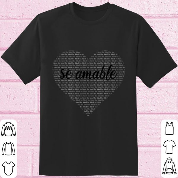 Original Be Kind Heart Se amable shirt