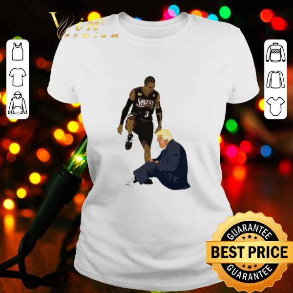 Premium Allen Iverson steps over Donald Trump shirt