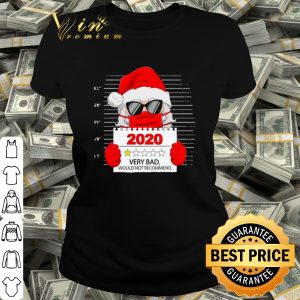 Pretty Santa Face Mask 2020 Very Bad Would Not Recommend shirt 1