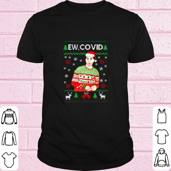 Top David Rose ew Covid Christmas shirt