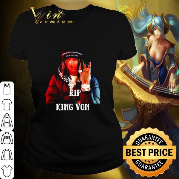 Premium Rip King Von shirt