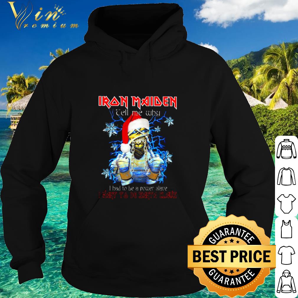 5e49aec7 original iron maiden tell me why i want to be santa claus christmas shirt 4 - Original Iron Maiden tell me why I want to be Santa Claus Christmas shirt