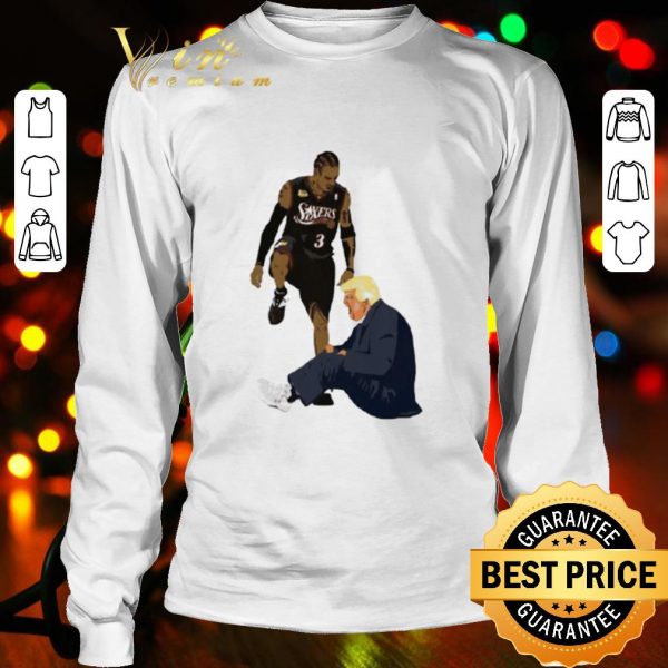 Premium Allen Iverson steps over Donald Trump shirt