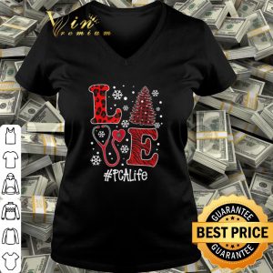 Original Love Nurse PCALife Tree Christmas shirt 2